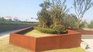 武义耐候钢挡土墙